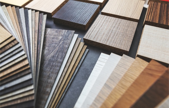 Different kinds of flooring