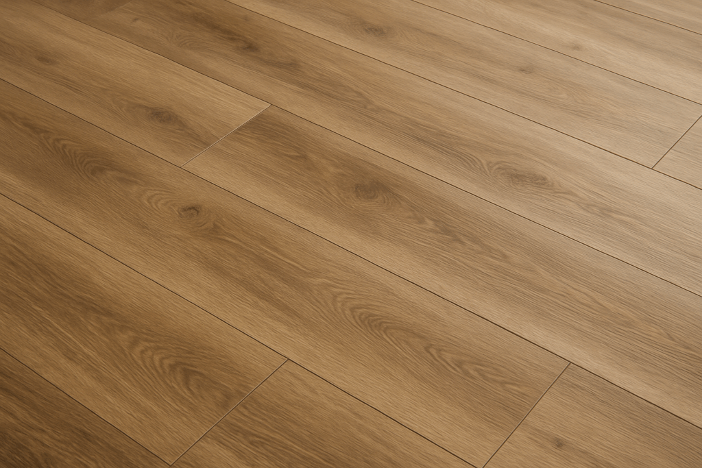Luxury vinyl plank floor