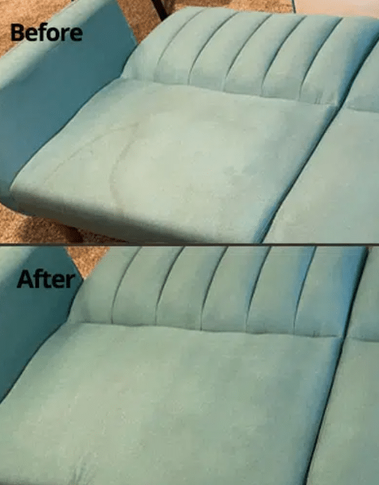 Upholstery cleaning by Carpet & Flooring Transformers