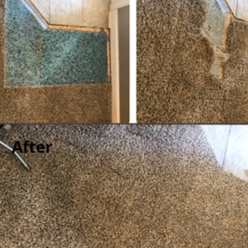 Carpet repair services by Carpet & Flooring Transformers