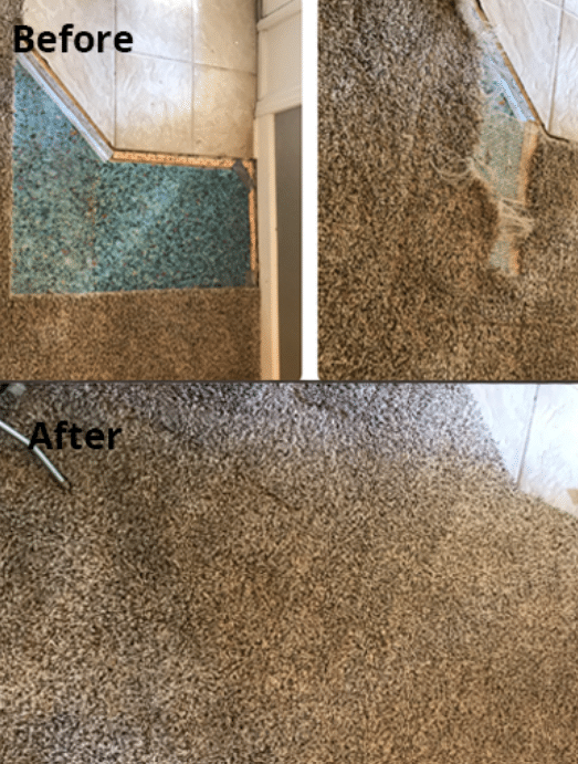 Carpet repair services by Carpet & Flooring Transformers