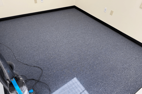 Clean, stain-free carpet after deep cleaning
